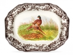 Woodland Pheasant Octagonal Platter 19\ 19\ Length



